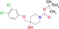 TERT-BUTYL 4-((3,4-DICHLOROPHENOXY)METHYL)-4-HYDROXYPIPERIDINE-1-CARBOXYLATE