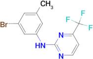 N-(3-BROMO-5-METHYLPHENYL)-4-(TRIFLUOROMETHYL)PYRIMIDIN-2-AMINE