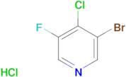 3-BROMO-4-CHLORO-5-FLUOROPYRIDINE HCL