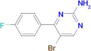 5-BROMO-4-(4-FLUOROPHENYL)PYRIMIDIN-2-AMINE