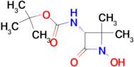 (R)-TERT-BUTYL (1-HYDROXY-2,2-DIMETHYL-4-OXOAZETIDIN-3-YL)CARBAMATE