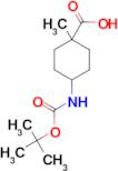 4-((TERT-BUTOXYCARBONYL)AMINO)-1-METHYLCYCLOHEXANECARBOXYLIC ACID