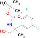 TERT-BUTYL (2-(3,5-DIFLUOROPHENYL)-1-HYDROXYPROPAN-2-YL)CARBAMATE