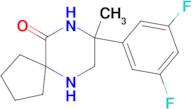 8-(3,5-DIFLUOROPHENYL)-8-METHYL-6,9-DIAZASPIRO[4.5]DECAN-10-ONE