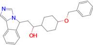 1-(4-(BENZYLOXY)CYCLOHEXYL)-2-(5H-IMIDAZO[5,1-A]ISOINDOL-5-YL)ETHANOL