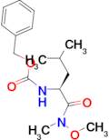 (S)-BENZYL (1-(METHOXY(METHYL)AMINO)-4-METHYL-1-OXOPENTAN-2-YL)CARBAMATE