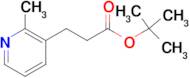 TERT-BUTYL 3-(2-METHYLPYRIDIN-3-YL)PROPANOATE