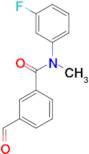 N-(3-Fluorophenyl)-3-formyl-N-methylbenzamide