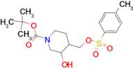 TERT-BUTYL 3-HYDROXY-4-((TOSYLOXY)METHYL)PIPERIDINE-1-CARBOXYLATE