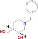 (3R,4R)-1-BENZYL-4-(HYDROXYMETHYL)PIPERIDIN-3-OL