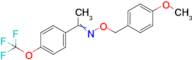 1-(4-(TRIFLUOROMETHOXY)PHENYL)ETHANONE O-(4-METHOXYBENZYL) OXIME