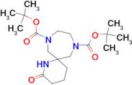 DI-TERT-BUTYL 2-OXO-1,8,11-TRIAZASPIRO[5.6]DODECANE-8,11-DICARBOXYLATE