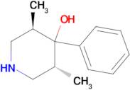 (3R,5R)-3,5-DIMETHYL-4-PHENYLPIPERIDIN-4-OL