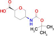 (2S,5S)-5-{[(TERT-BUTOXY)CARBONYL]AMINOOXANE-2-CARBOXYLIC ACID