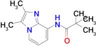 N-(2,3-DIMETHYLIMIDAZO[1,2-A]PYRIDIN-8-YL)PIVALAMIDE