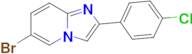 6-BROMO-2-(4-CHLOROPHENYL)-IMIDAZO[1,2-A]PYRIDINE