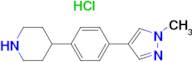 4-(4-(1-METHYL-1H-PYRAZOL-4-YL)PHENYL)PIPERIDINE HCL