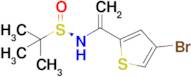 (R)-N-(1-(4-BROMOTHIOPHEN-2-YL)ETHYLIDENE)-2-METHYLPROPANE-2-SULFINAMIDE