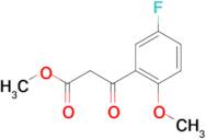 METHYL 3-(5-FLUORO-2-METHOXYPHENYL)-3-OXOPROPANOATE