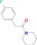 2-(4-FLUOROPHENYL)-1-(PIPERIDIN-1-YL)ETHANONE