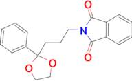 2-[3-(2-PHENYL-1,3-DIOXOLAN-2-YL)PROPYL]ISOINDOLE-1,3-DIONE