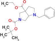 5-TERT-BUTYL 3A-ETHYL 1-BENZYLHEXAHYDROPYRROLO[3,4-B]PYRROLE-3A,5(1H)-DICARBOXYLATE