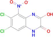 6,7-DICHLORO-5-NITROQUINOXALINE-2,3(1H,4H)-DIONE
