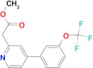 METHYL 2-(4-(3-(TRIFLUOROMETHOXY)PHENYL)PYRIDIN-2-YL)ACETATE