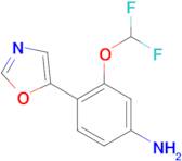 3-(DIFLUOROMETHOXY)-4-(OXAZOL-5-YL)ANILINE