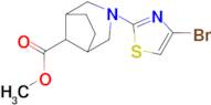 METHYL 3-(4-BROMOTHIAZOL-2-YL)-3-AZABICYCLO[3.2.1]OCTANE-8-CARBOXYLATE