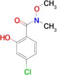 4-CHLORO-2-HYDROXY-N-METHOXY-N-METHYLBENZAMIDE