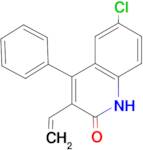 6-CHLORO-4-PHENYL-3-VINYLQUINOLIN-2(1H)-ONE