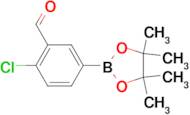 (4-CHLORO-3-FORMYLPHENYL)BORONIC ACID PINACOL ESTER