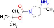 (S)-TERT-BUTYL 3-AMINO-3-METHYLPYRROLIDINE-1-CARBOXYLATE