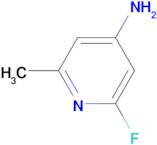 2-FLUORO-6-METHYLPYRIDIN-4-AMINE