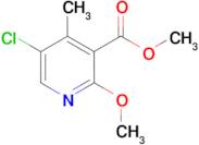 METHYL 5-CHLORO-2-METHOXY-4-METHYLNICOTINATE