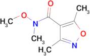 N-METHOXY-N,3,5-TRIMETHYLISOXAZOLE-4-CARBOXAMIDE