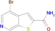 4-BROMOTHIENO[2,3-C]PYRIDINE-2-CARBOXAMIDE