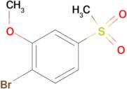 1-BROMO-2-METHOXY-4-(METHYLSULFONYL)BENZENE