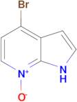 4-BROMO-1H-PYRROLO[2,3-B]PYRIDINE 7-OXIDE