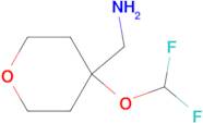 (4-(DIFLUOROMETHOXY)TETRAHYDRO-2H-PYRAN-4-YL)METHANAMINE