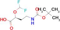 (S)-4-((TERT-BUTOXYCARBONYL)AMINO)-2-(DIFLUOROMETHOXY)BUTANOIC ACID