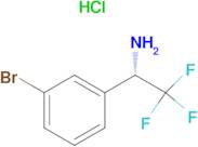 (S)-1-(3-BROMOPHENYL)-2,2,2-TRIFLUOROETHAN-1-AMINE HCL