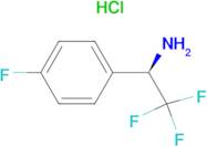 (R)-2,2,2-TRIFLUORO-1-(4-FLUOROPHENYL)ETHAN-1-AMINE HCL