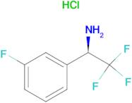 (R)-2,2,2-TRIFLUORO-1-(3-FLUOROPHENYL)ETHAN-1-AMINE HCL