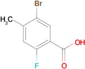5-BROMO-2-FLUORO-4-METHYLBENZOIC ACID