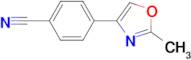 4-(2-METHYLOXAZOL-4-YL)BENZONITRILE