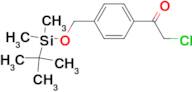 1-(4-(((TERT-BUTYLDIMETHYLSILYL)OXY)METHYL)PHENYL)-2-CHLOROETHANONE