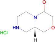 (S)-HEXAHYDROPYRAZINO[2,1-C][1,4]OXAZIN-4(3H)-ONE HCL