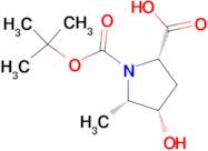 (2S,4S,5S)-1-(TERT-BUTOXYCARBONYL)-4-HYDROXY-5-METHYLPYRROLIDINE-2-CARBOXYLIC ACID